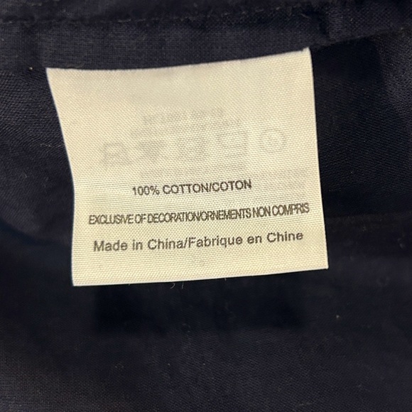 Tory Burch Embroidered Fringe Tunic Top in Navy Size 6 - Picture 12 of 12